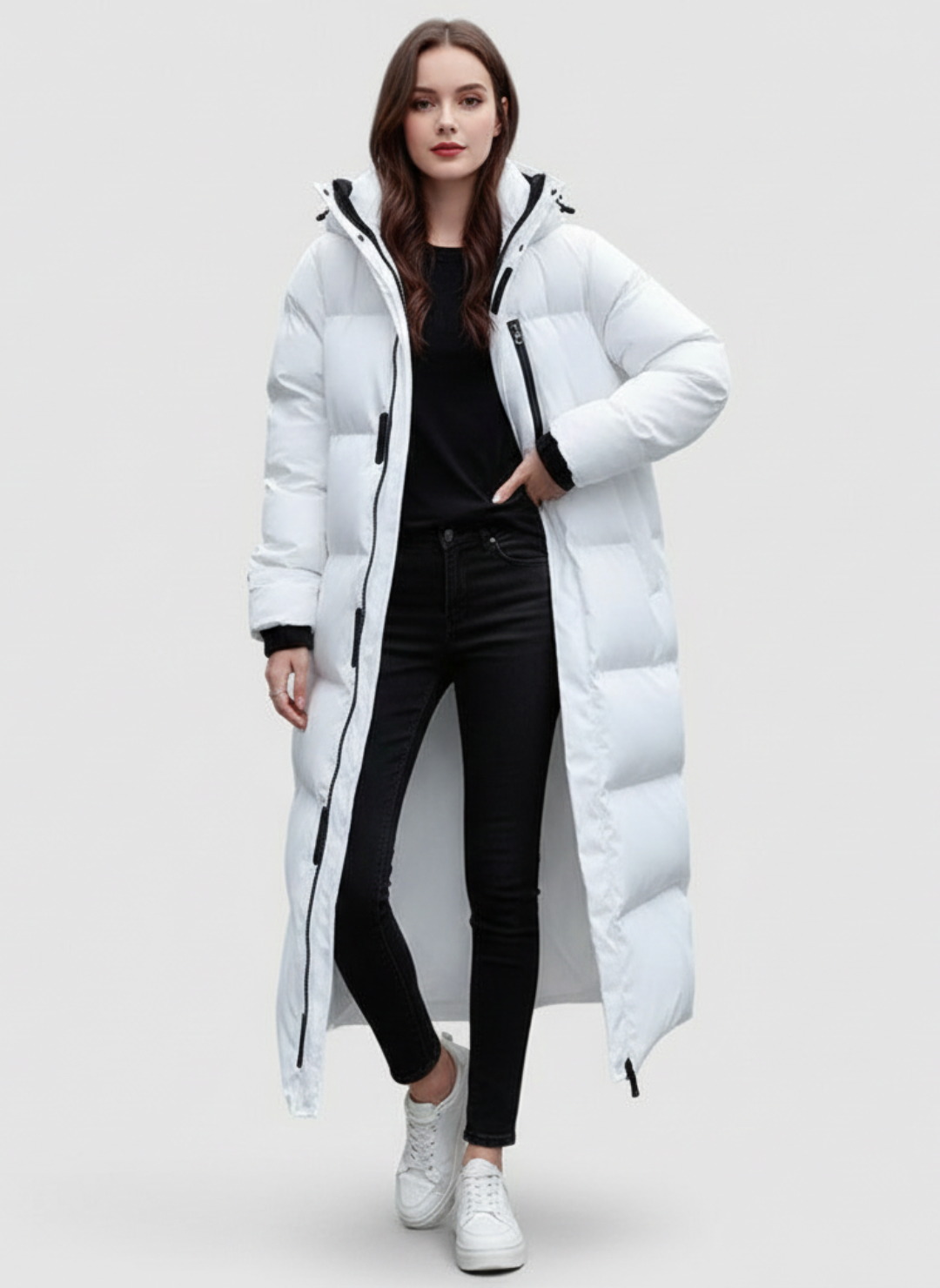 Elara | Women's Puffer Jacket | Women's Coats | Black Puffer Jacket