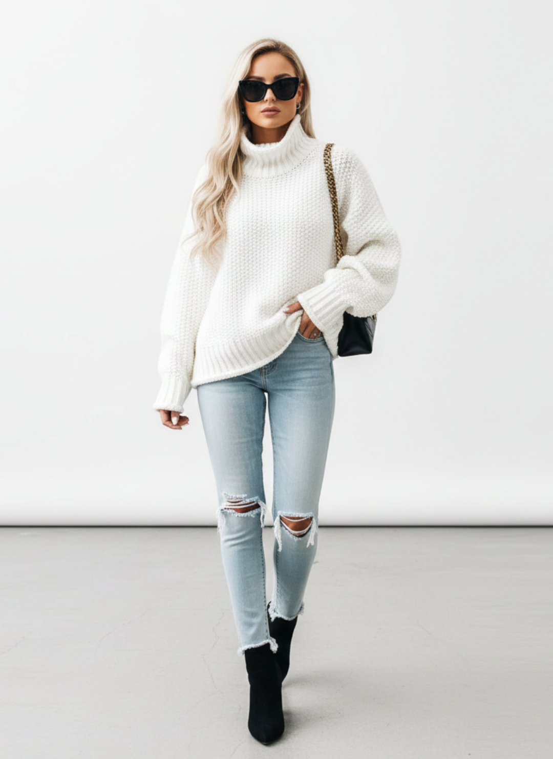 Liam | Jumper | Knit Sweater | Turtleneck