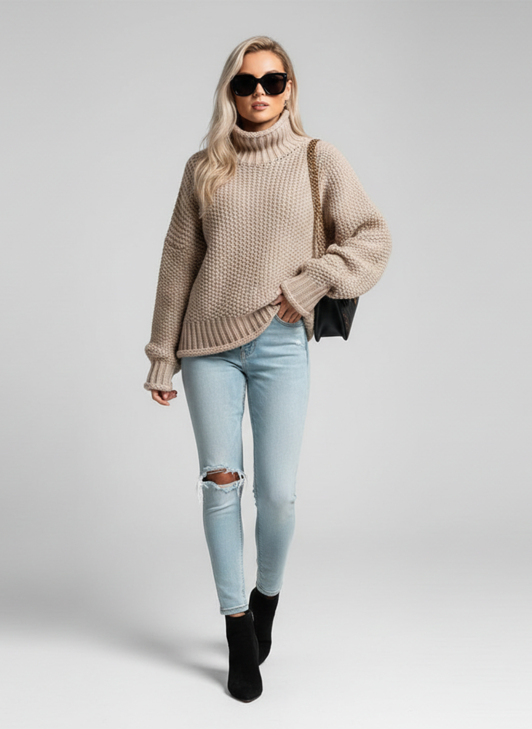 Liam | Jumper | Knit Sweater | Turtleneck