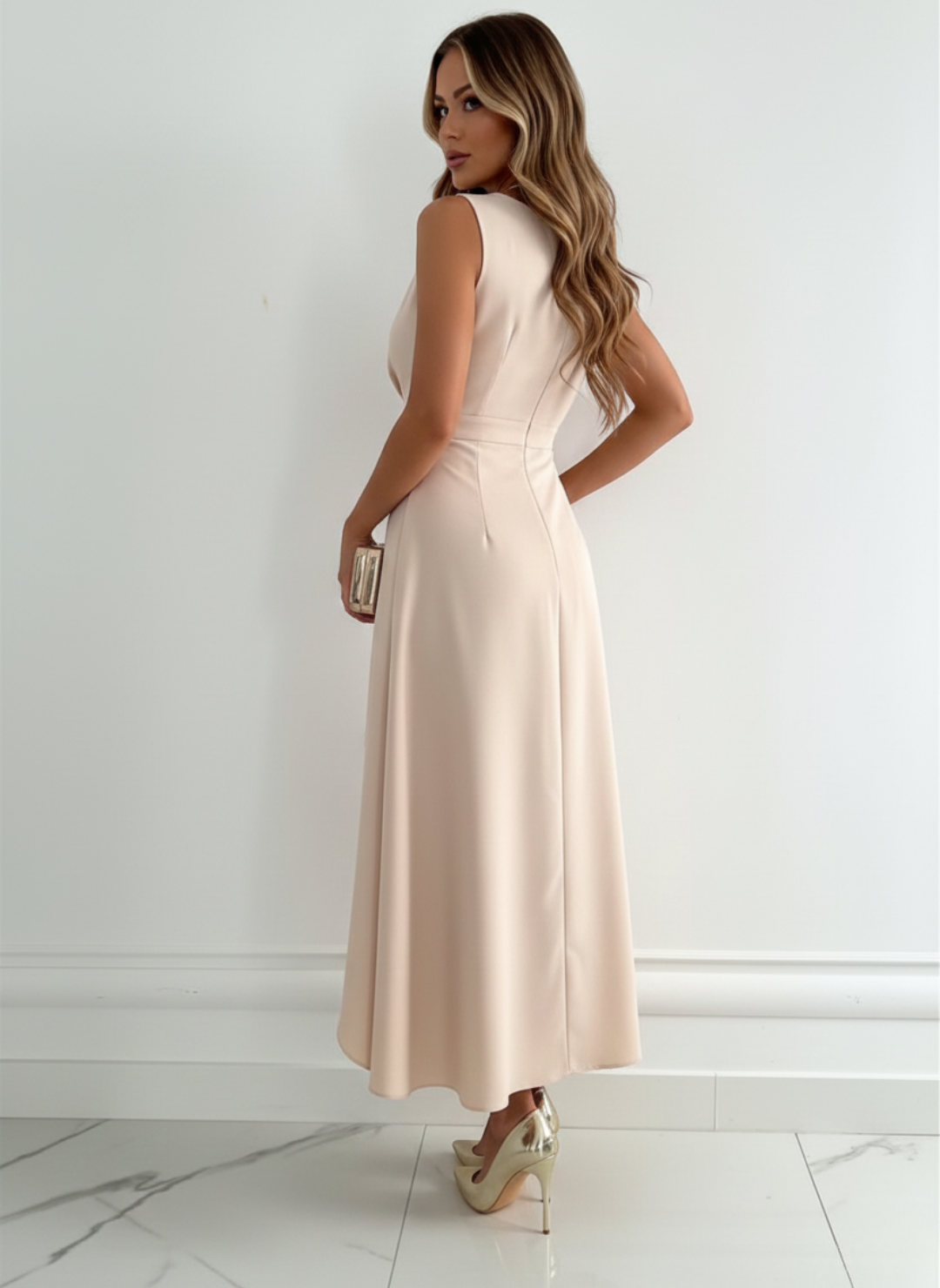 Luna | Long Sleeve Maxi Dress | Black Maxi Dress | Maxi Dress