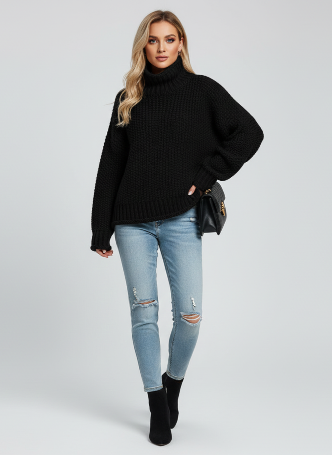 Liam | Jumper | Knit Sweater | Turtleneck