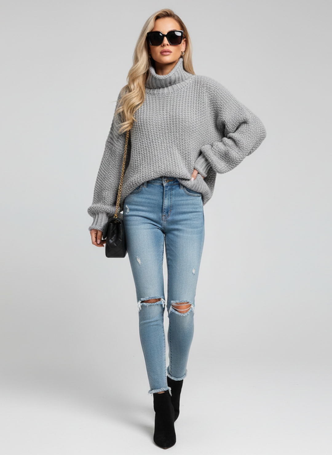 Liam | Jumper | Knit Sweater | Turtleneck