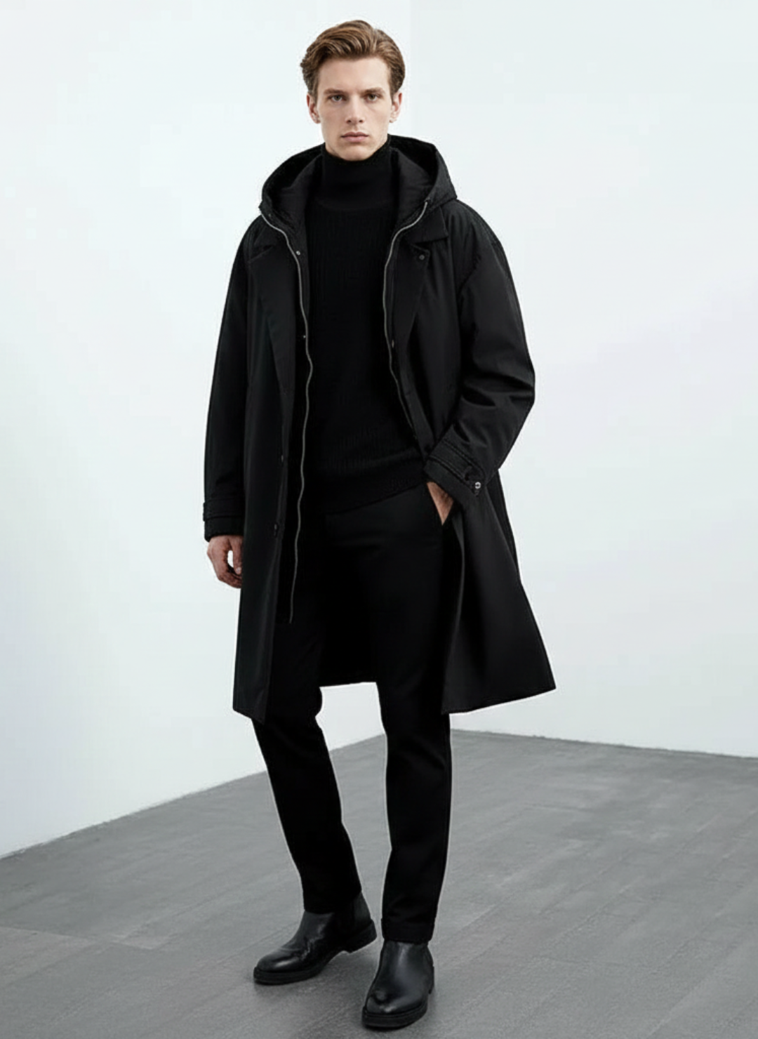 Liam | Men's Coat | Trench Coat Men | Puffer Jacket Men
