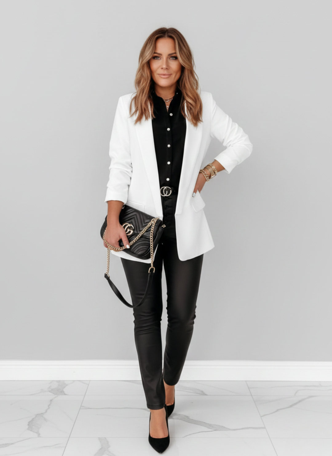 Avery | Blazer for Women | Women's Blazer | White Blazer
