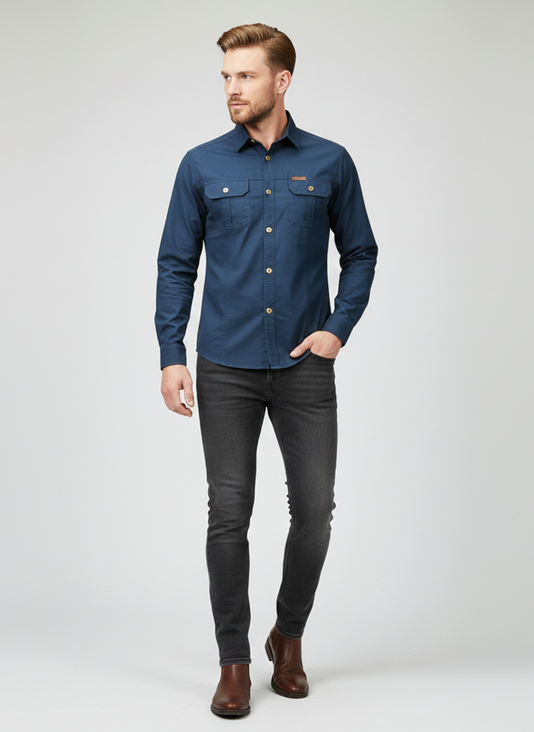 Ethan | Men's Shirt | Men's Dress Shirts | Stylish Casual Wear