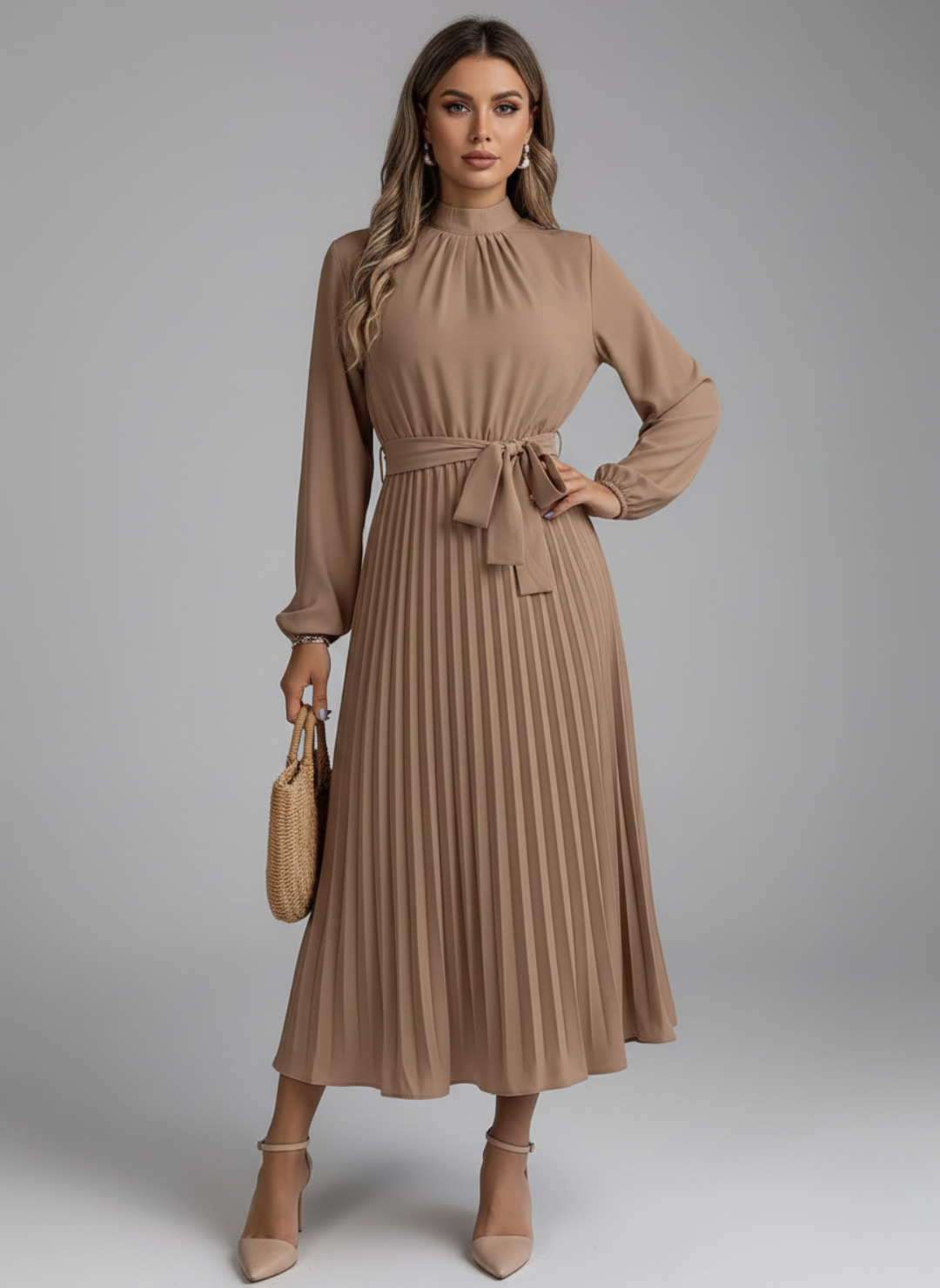Ava | Midi Dress | Long Sleeve Midi Dress | Midi Dresses for Women