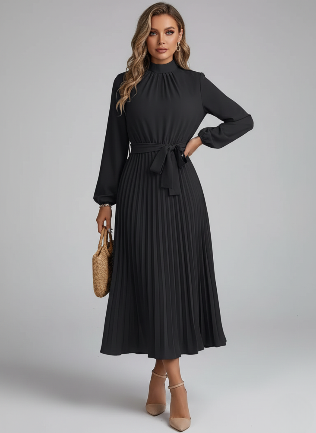 Ava | Midi Dress | Long Sleeve Midi Dress | Midi Dresses for Women