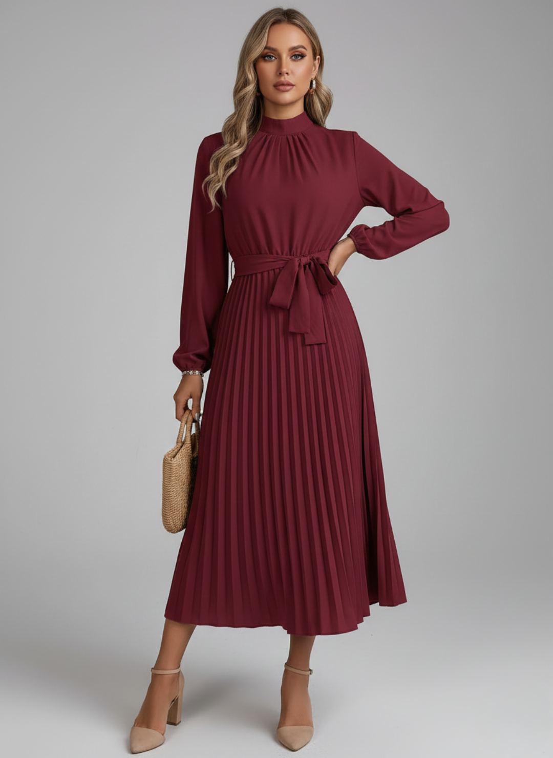 Ava | Midi Dress | Long Sleeve Midi Dress | Midi Dresses for Women